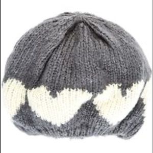 Wooden Ships Gray Women's Intarsia-knit Beanie